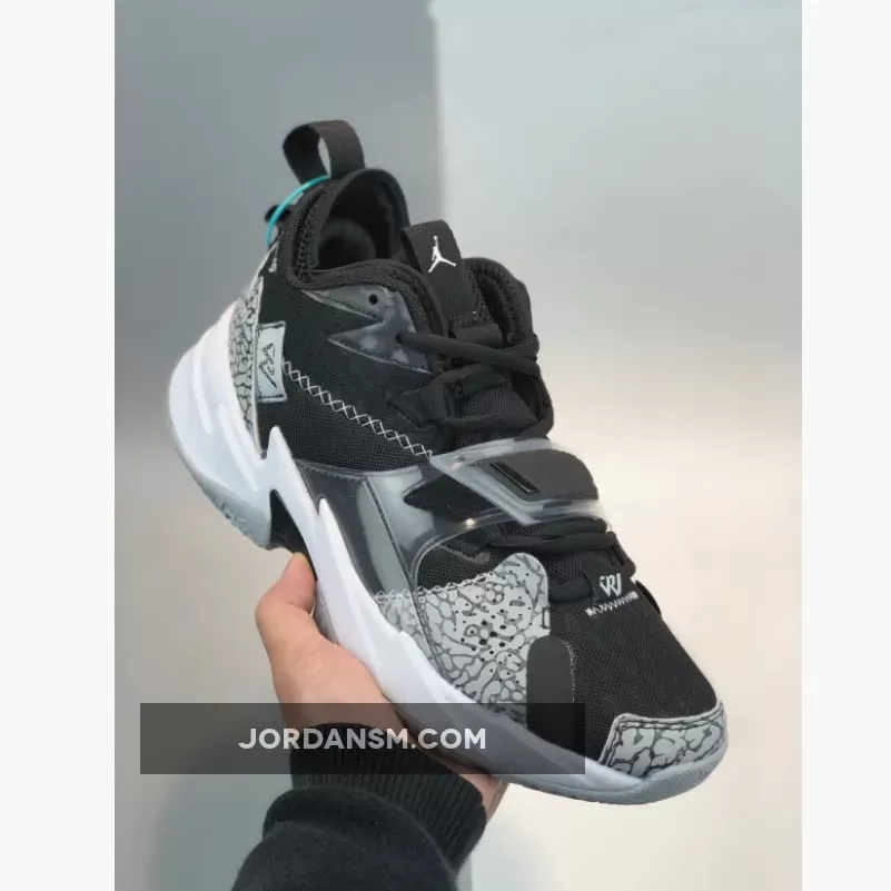 Jordan Why Not Zer0.3 Black Cement