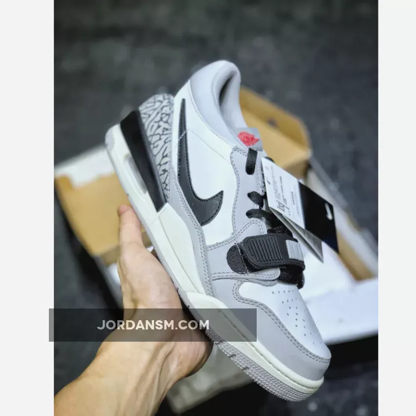 Jordan Legacy 312 Low White/Fire Red CD7069-101 Restock