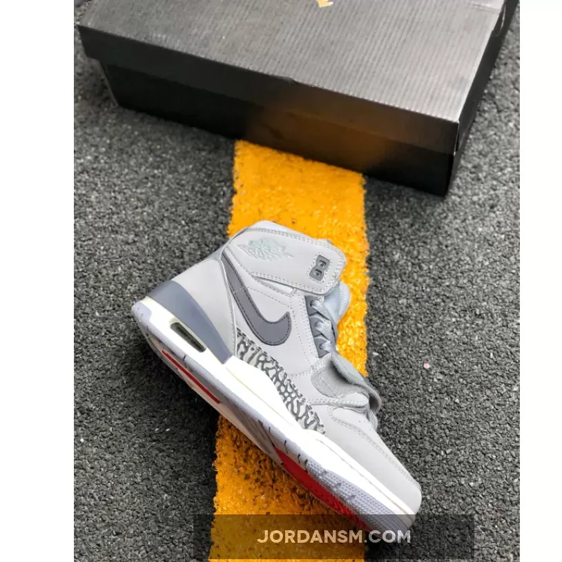 Air Jordan Legacy 312 Wolf Grey/Light Graphite-Sail