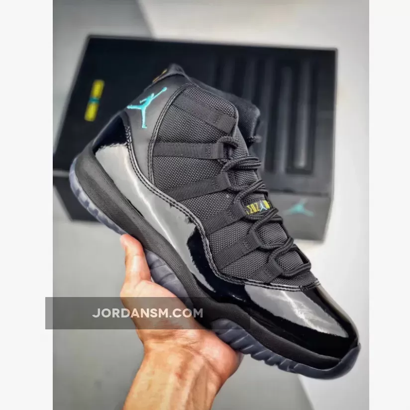 Air Jordan 11 Black/Gamma Blue-Varsity Maize 378037-006 Restock