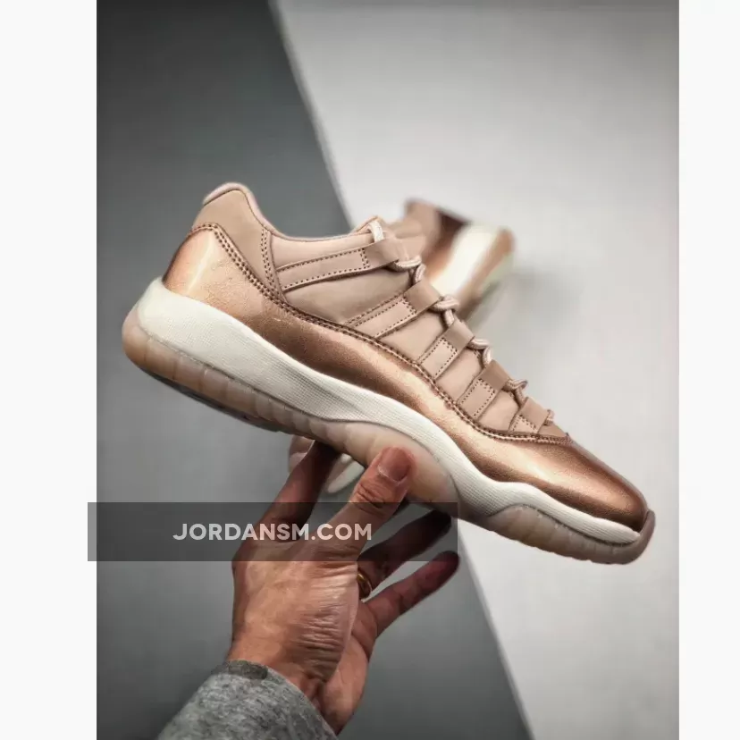 Air Jordan 11 Low WMNS "Rose Gold" AH7860-105