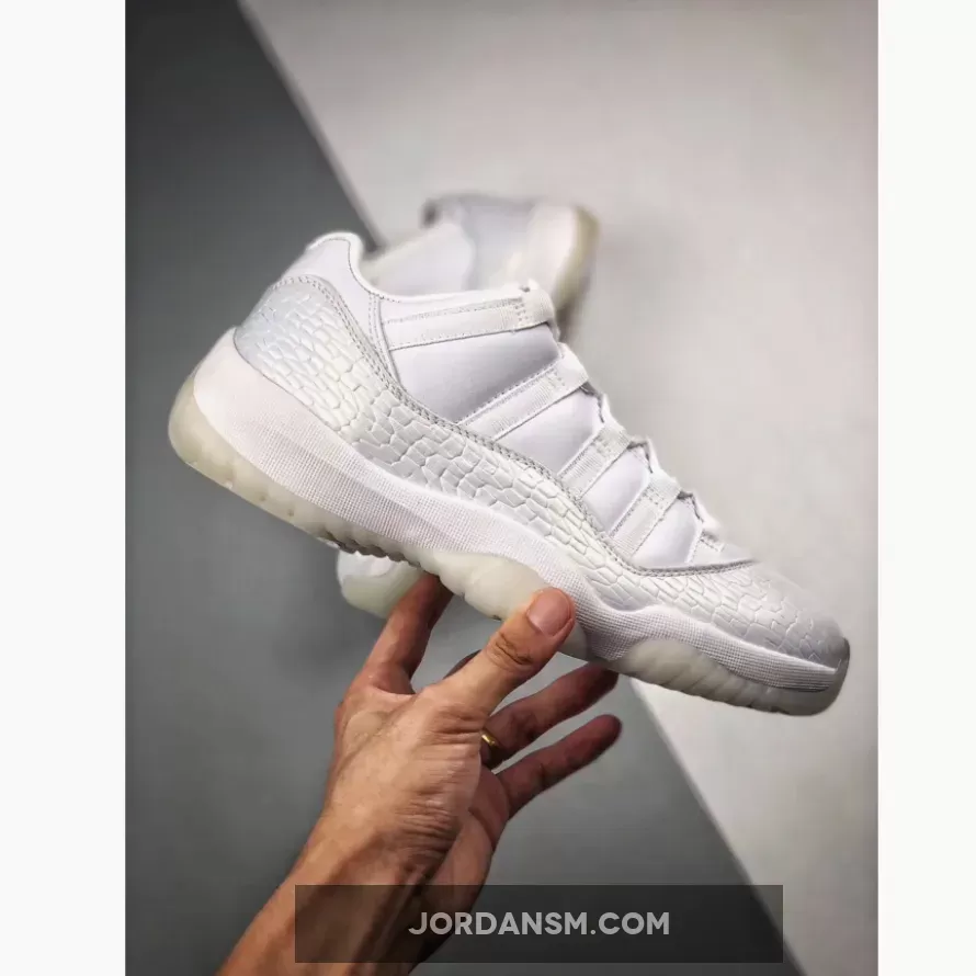 Air Jordan 11 Low PRM HC "Frost White" 897331-100