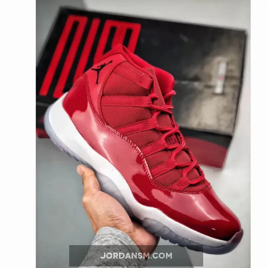 Air Jordan 11 'Win Like 96' Gym Red/White-Black / gym reds 11