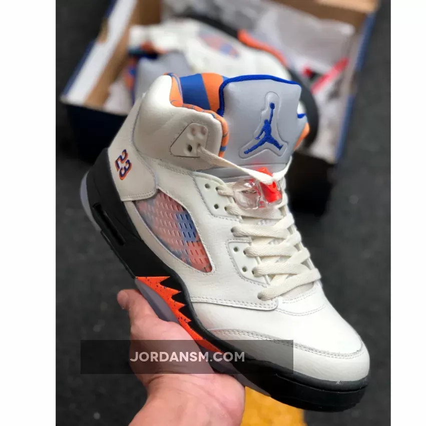 Air Jordan 5 'International Flight' Sail/Orange Peel 136027-148 Online