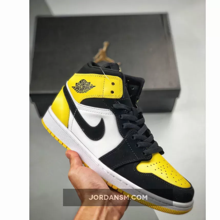Air Jordan 1 Mid 'Yellow Toe' 852542-071 New Releases
