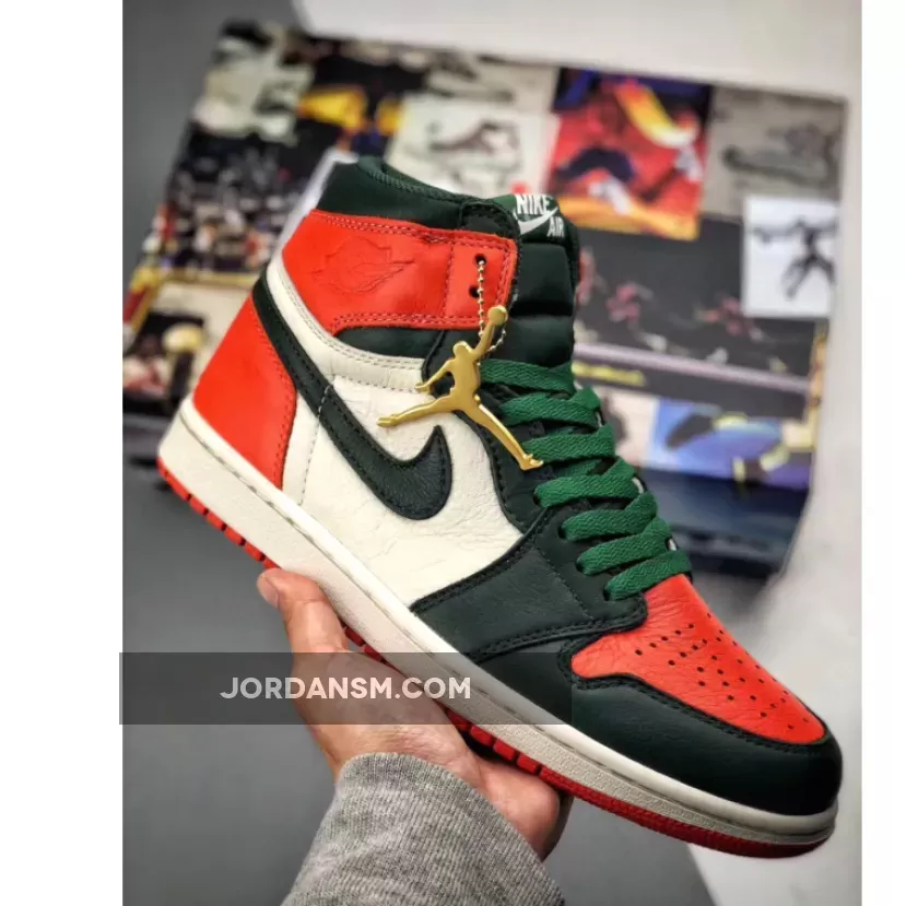 SoleFly X Air Jordan 1 Retro High OG Sail/Team Orange-Fir AV3905-138 Online