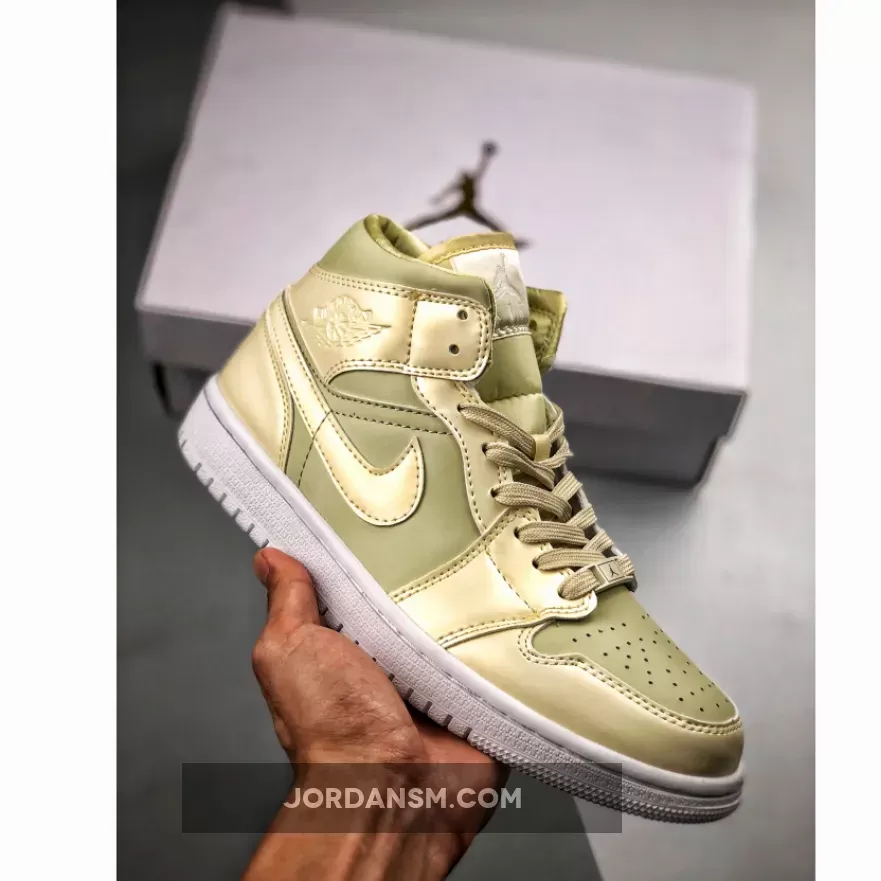 Air Jordan 1 Mid SE "Lemon Yellow" CK6587-200