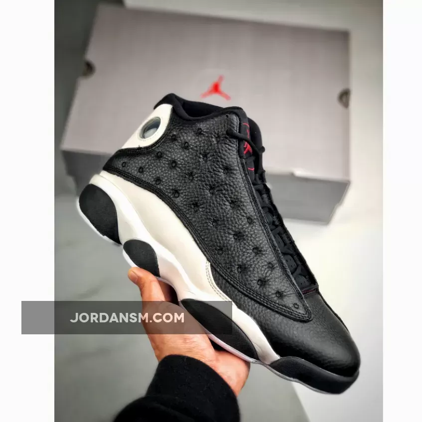 Air Jordan 13 'Reverse He Got Game' Black/White-Gym Red 414571-061 Restock