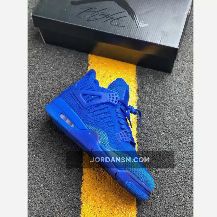 Air Jordan 4 Flyknit "Hyper Royal" AQ3559-400