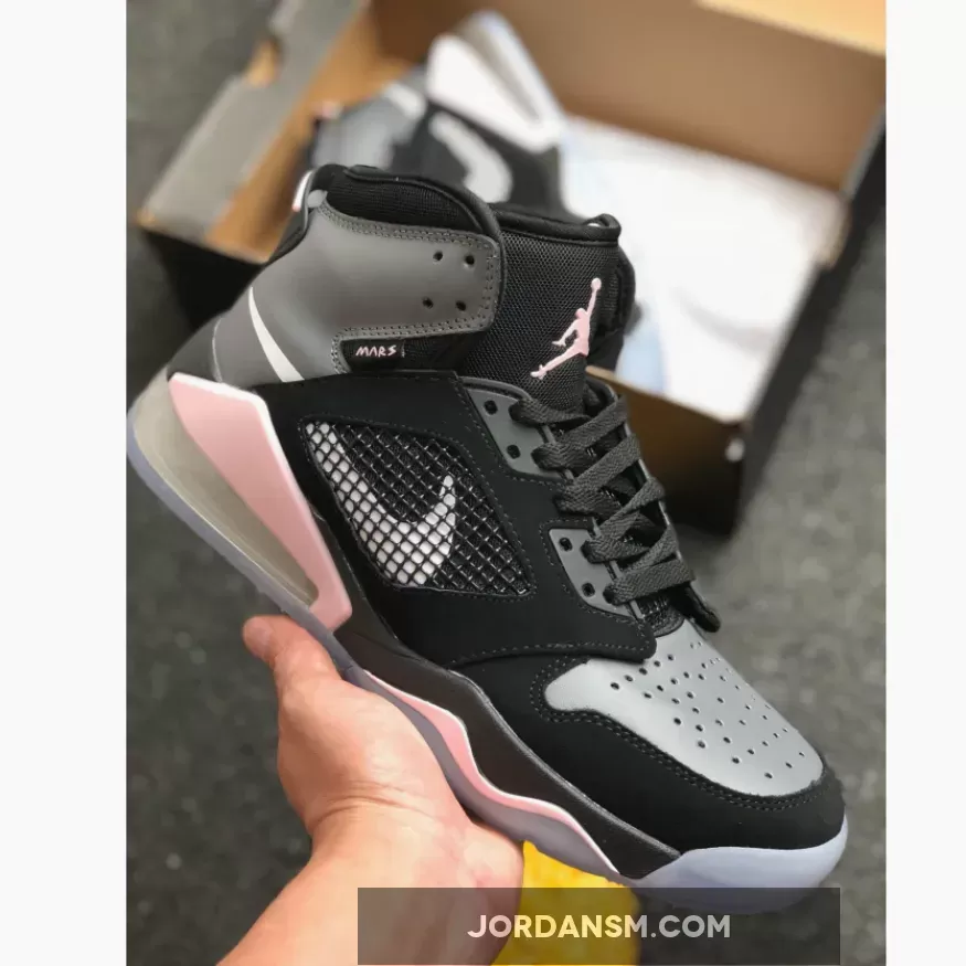 Jordan Mars 270 Black Grey Pink / black grey and pink
