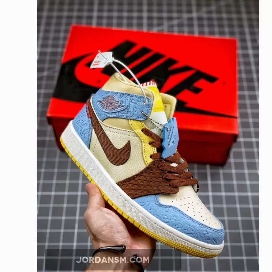 Maison Chateau X Air Jordan 1 Mid 'Fearless' CU2803-200 Restock