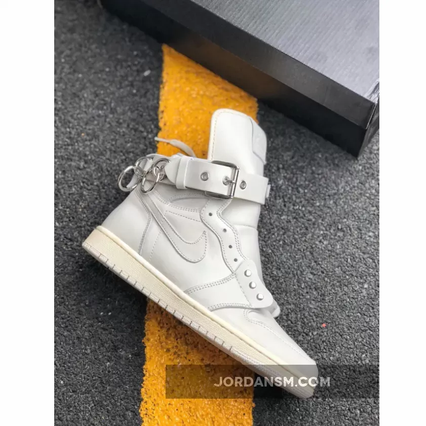 CDG Homme Plus X Air Jordan 1 White CN5738-100 Restock