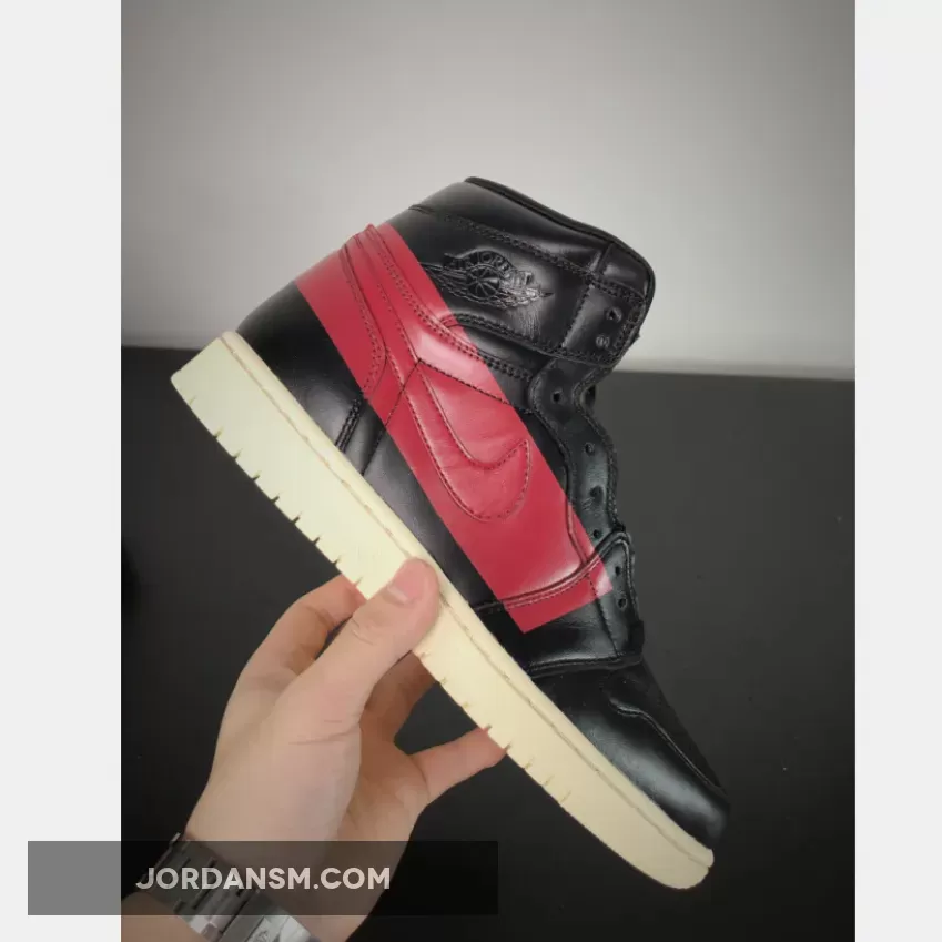 Air Jordan 1 High OG Defiant Couture Black Gym Red BQ6682-006
