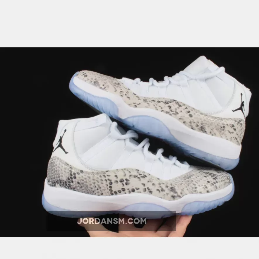 Air Jordan 11 High 'White Snakeskin' 2019 Hot! / snakeskin 2019