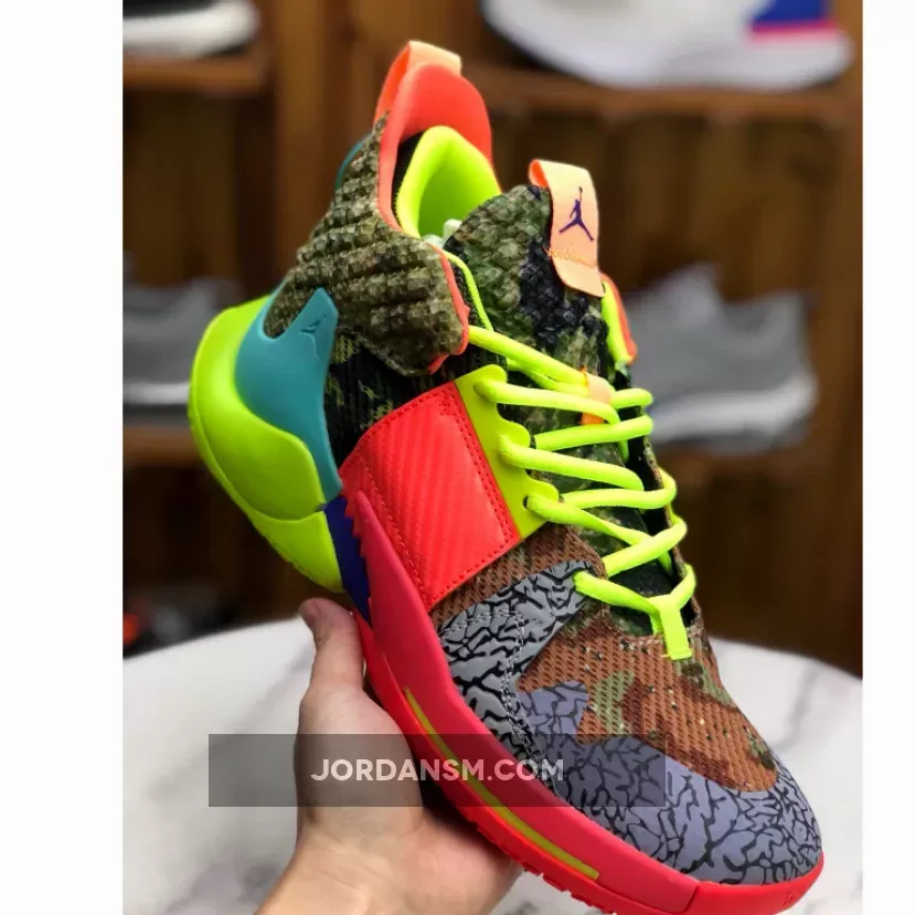 Jordan Why Not Zer0.2 'All-Star' Camo Green/Volt-Infrared CI6875-300 New Releases