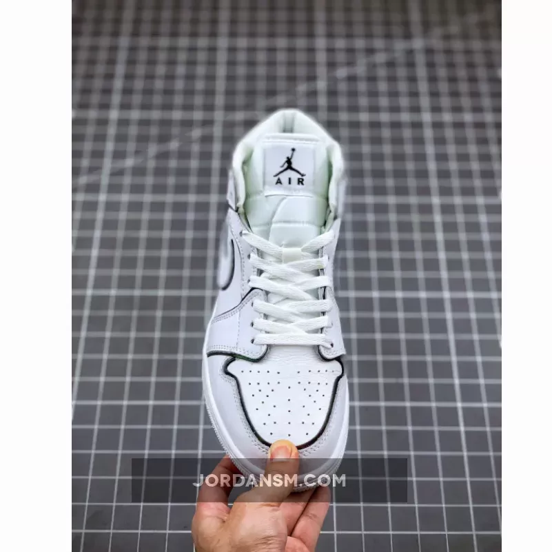 Air Jordan 1 Mid ‘Iridescent Reflective’ White CK6587-100
