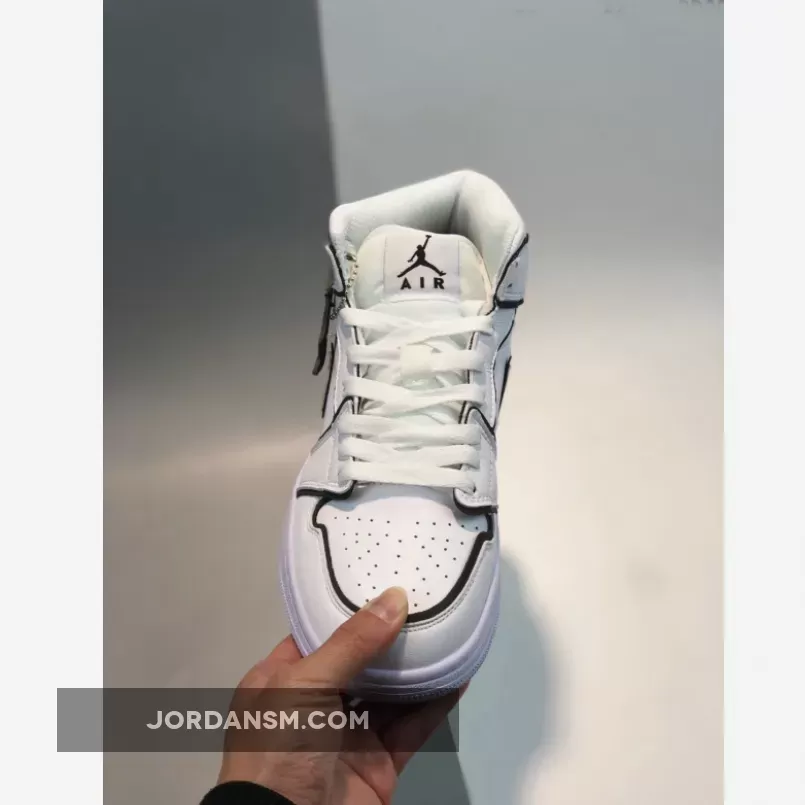 Air Jordan 1 Mid ‘Iridescent Reflective’ White CK6587-100