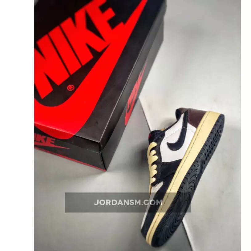 Air Jordan 1 Low OG Black White Chocolate New Releases