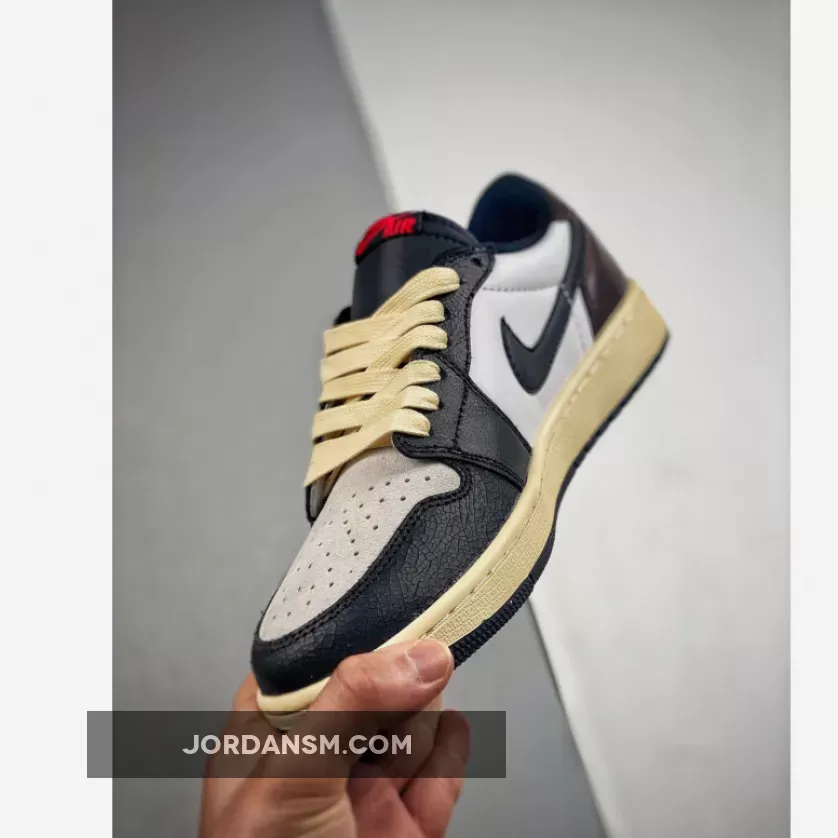 Air Jordan 1 Low OG Black White Chocolate New Releases