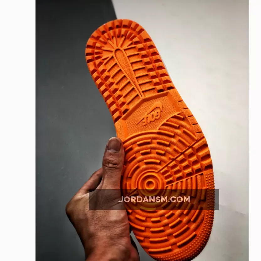 Air Jordan 1 Low Golf Shattered Backboard Starfish/Black-White DD9315-800 New Releases