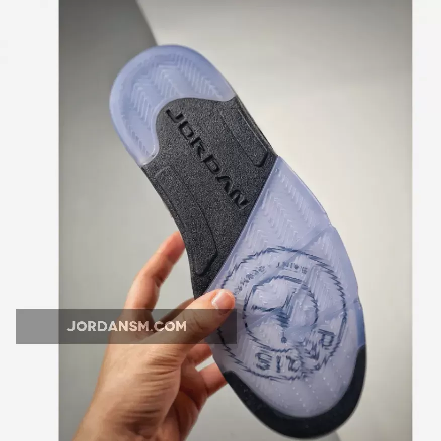 PSG X Air Jordan 5 Low Pumice/Black/Game Royal-Plum Eclipse-Bright Crimson