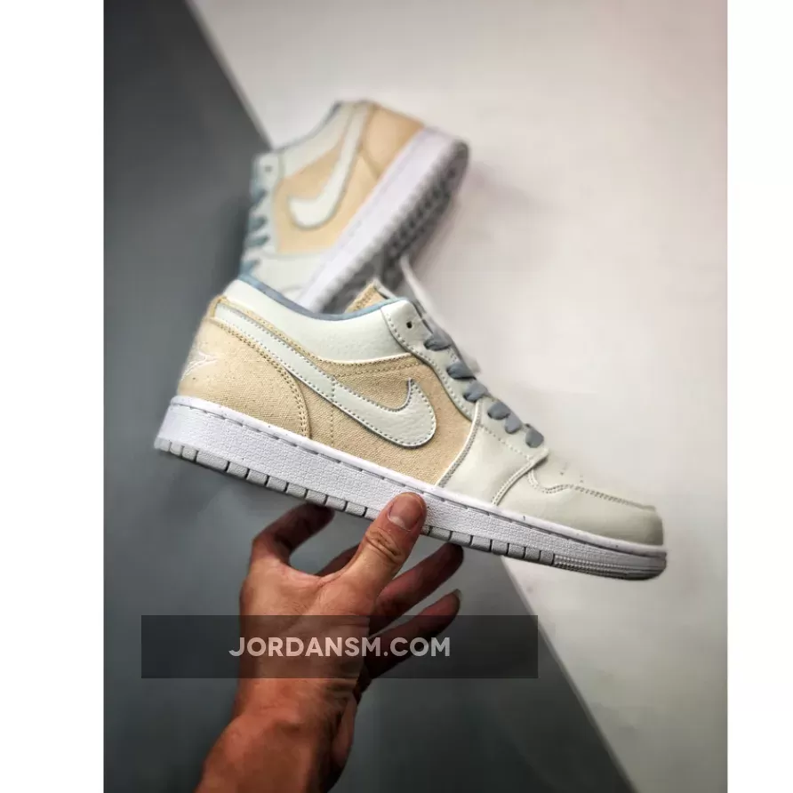 Air Jordan 1 Low Canvas DQ4151-500