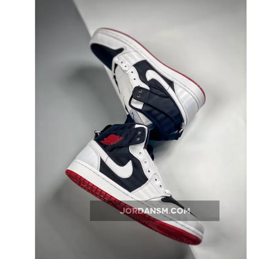 Air Jordan 1 Mid SE Utility Black/Gym Red-White DD9338-016