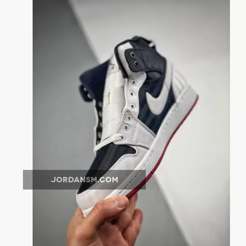 Air Jordan 1 Mid SE Utility Black/Gym Red-White DD9338-016