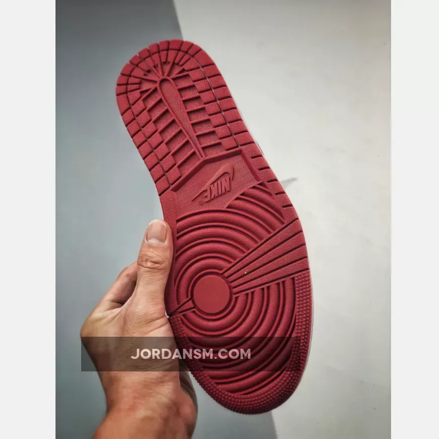 Air Jordan 1 Low Pomegranate/Medium Blue-White DC0774-604 New Releases