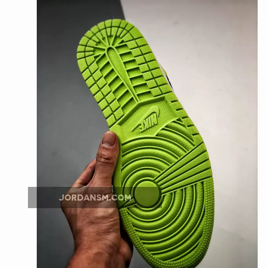 Air Jordan 1 Low 'Vivid Green Snakeskin' DX4446-301 Online