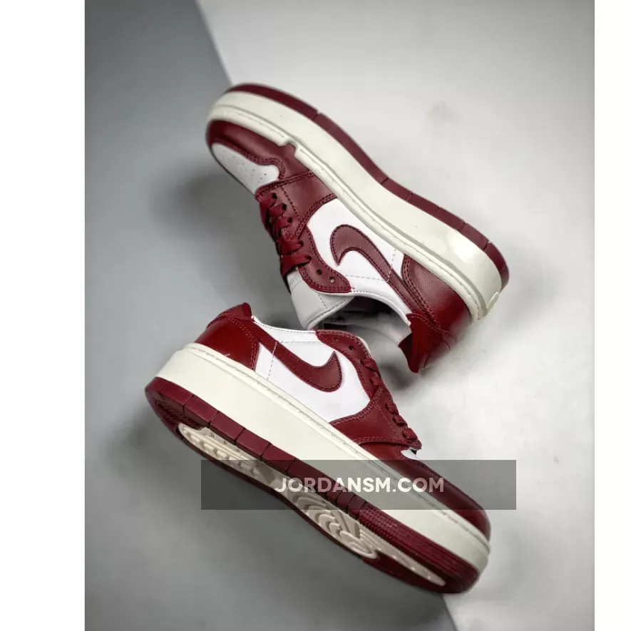 Air Jordan 1 Elevate Low White/Team Red-Sail DH7004-161 Restock