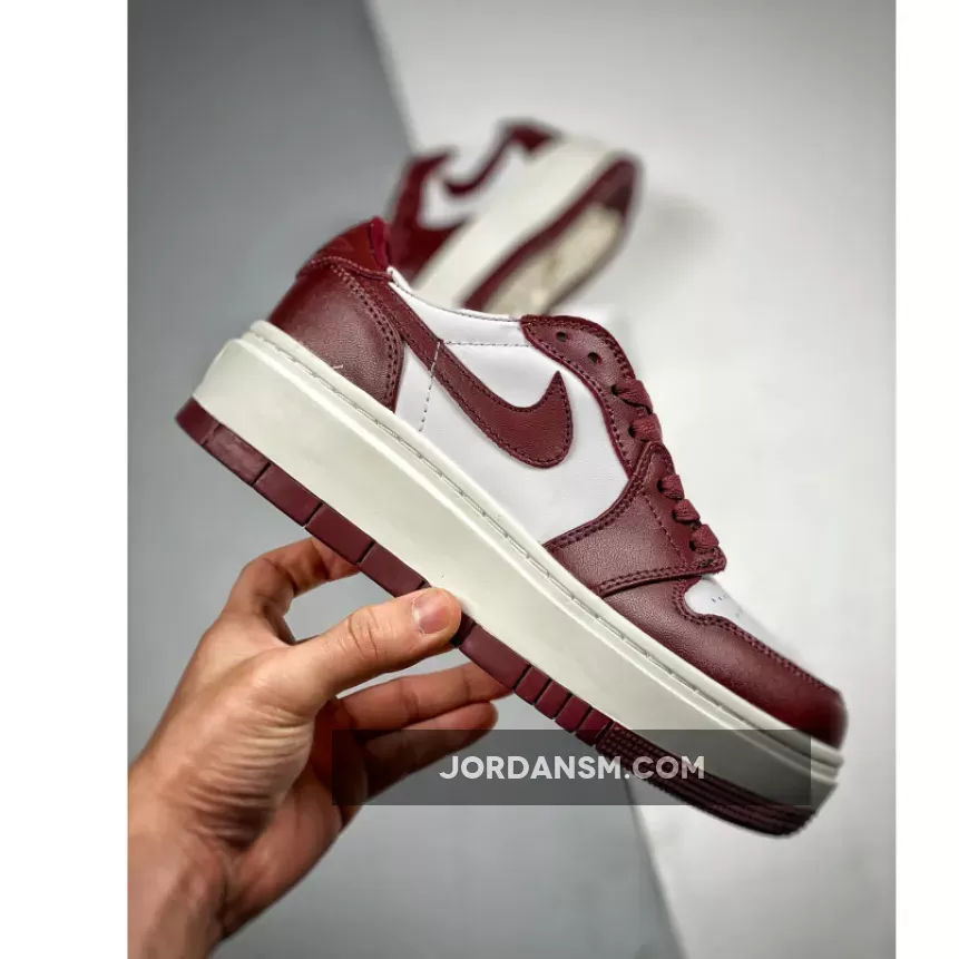 Air Jordan 1 Elevate Low White/Team Red-Sail DH7004-161 Restock