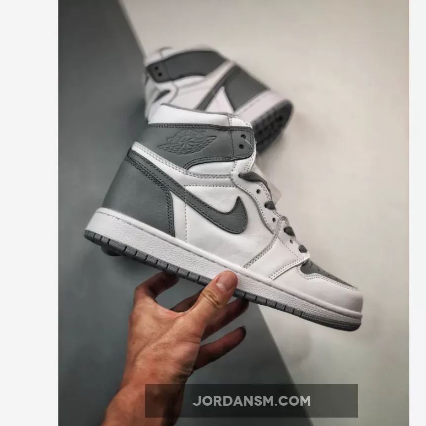 Air Jordan 1 High OG Stealth/White 555088-037 New Releases