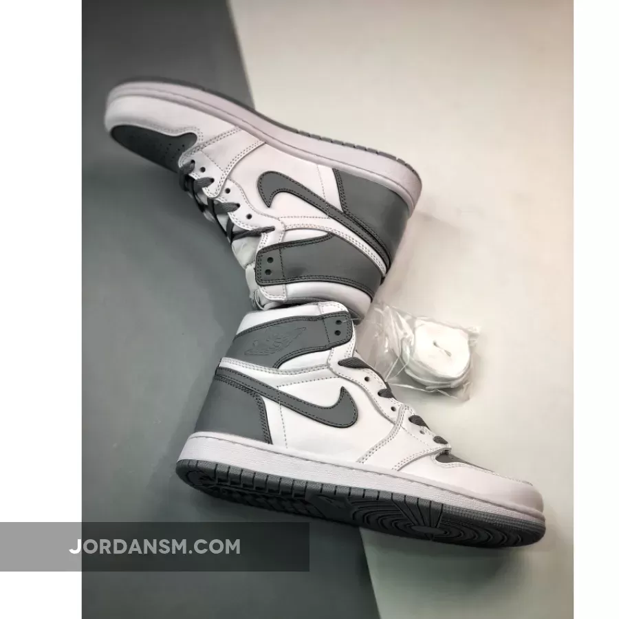 Air Jordan 1 High OG Stealth/White 555088-037 New Releases
