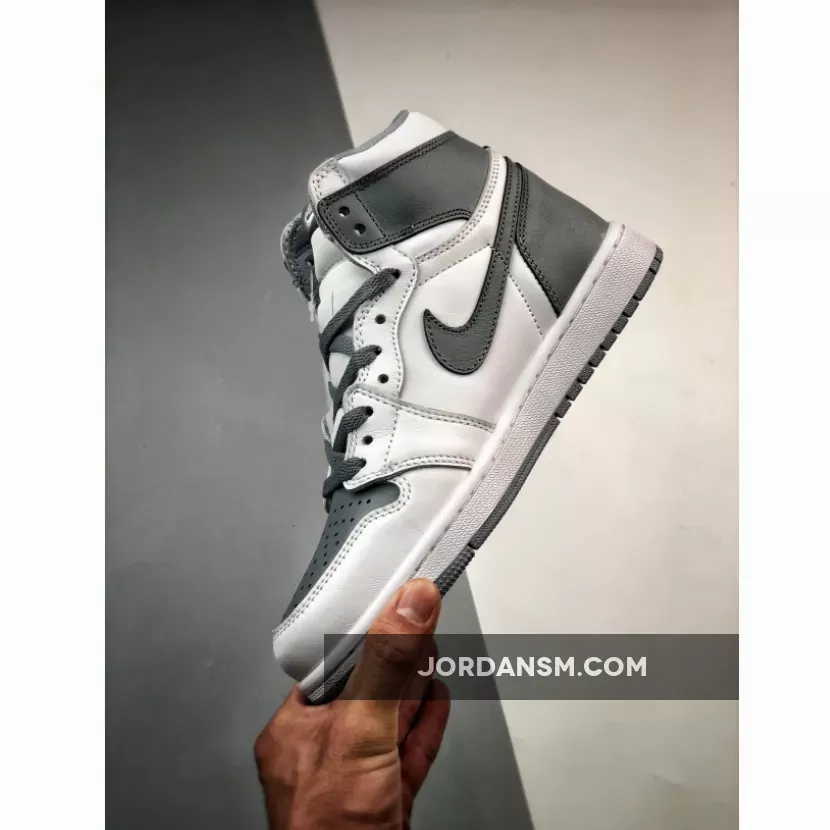 Air Jordan 1 High OG Stealth/White 555088-037 New Releases