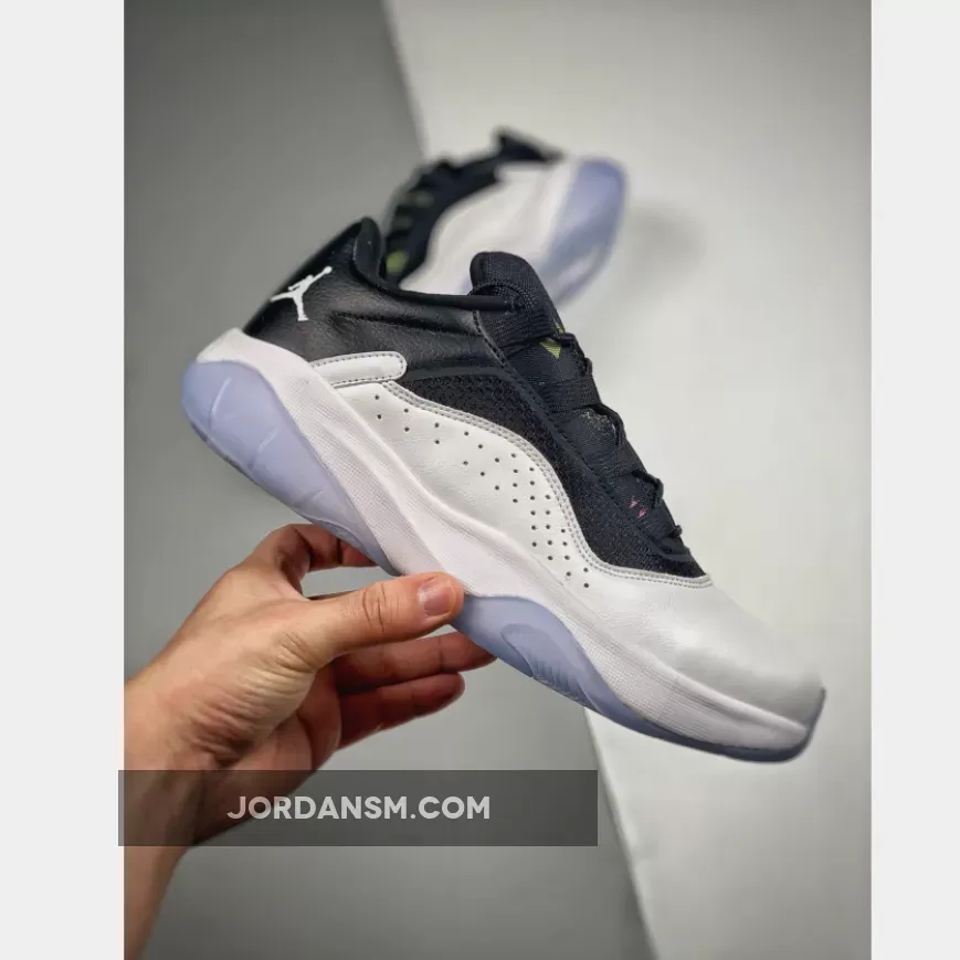 Air Jordan 11 CMFT Low White/Black-Ghost Green-Metallic Silver CW0784-104 New Releases