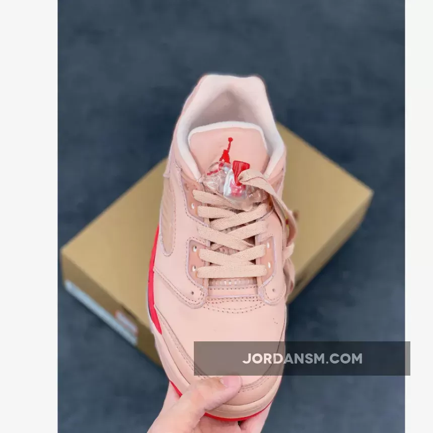 Air Jordan 5 Low Arctic Orange/Siren Red-Black Online
