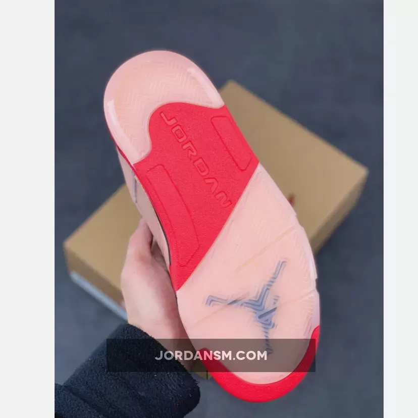 Air Jordan 5 Low Arctic Orange/Siren Red-Black Online