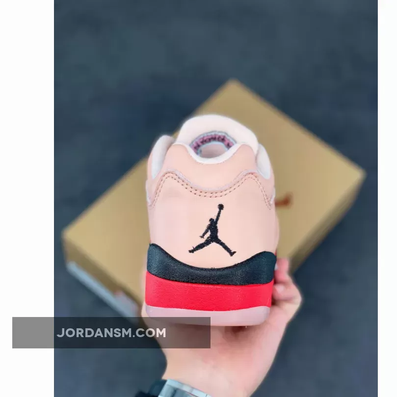 Air Jordan 5 Low Arctic Orange/Siren Red-Black Online