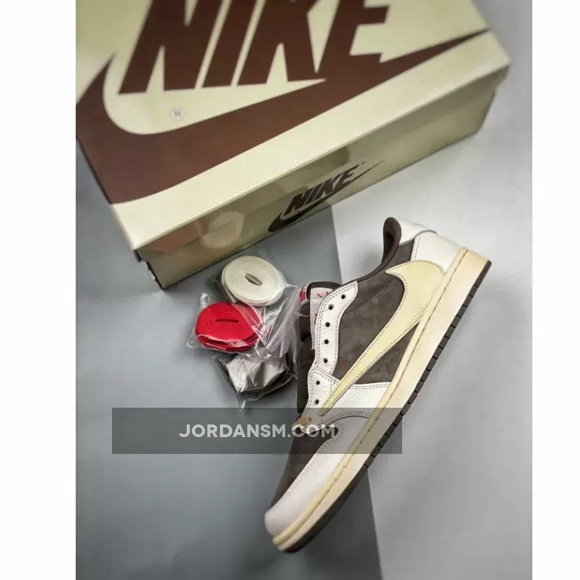 Travis Scott x Air Jordan 1 Low OG 'Reverse Mocha' DM7866-162 / jordan 1 reverse