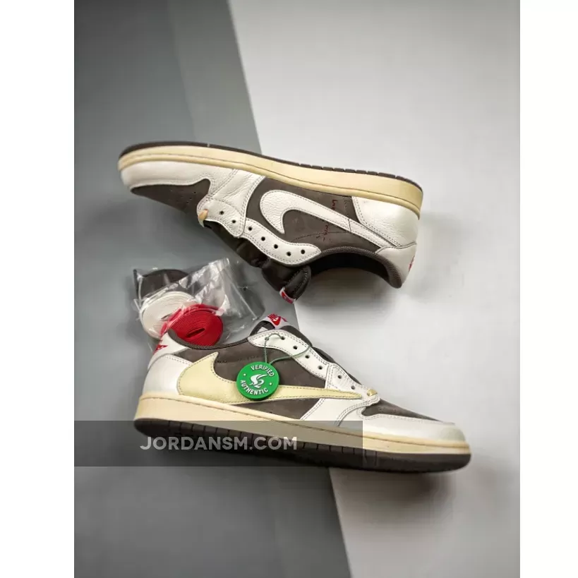 Travis Scott x Air Jordan 1 Low OG 'Reverse Mocha' DM7866-162 / jordan 1 reverse