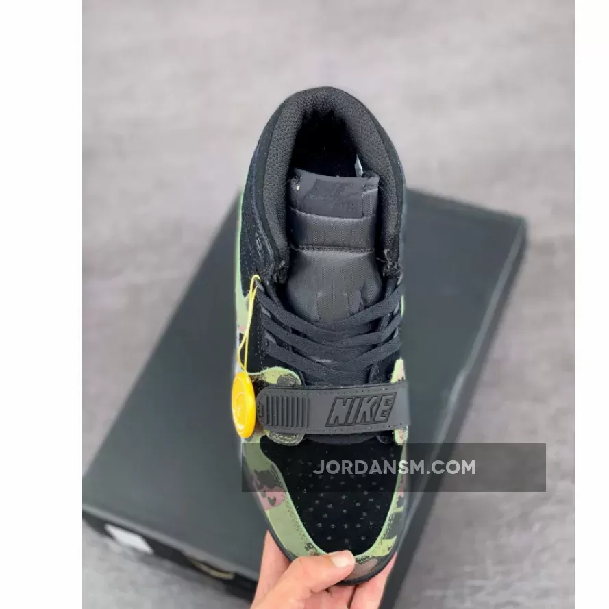 Jordan Legacy 312 Black/Camo Green-Black Restock