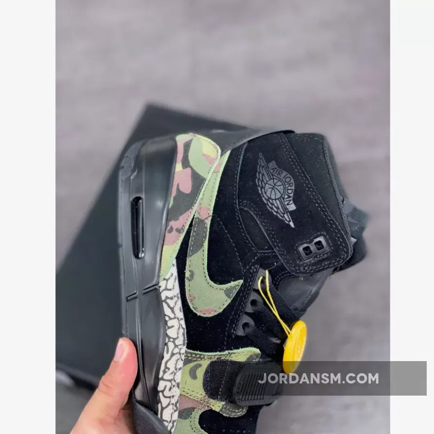 Jordan Legacy 312 Black/Camo Green-Black Restock