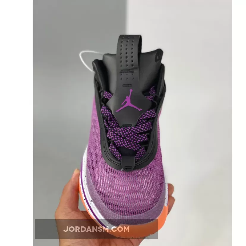 Air Jordan 36 'First Light' Black/White-Bright Mango-Hyper Violet / jordan 36 purple
