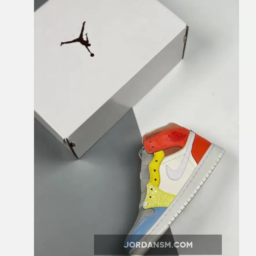 Air Jordan 1 Mid 'To My First Coach' DJ6908-100 New Releases
