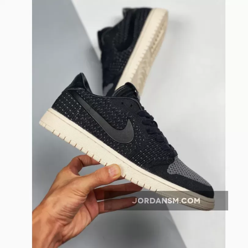 Air Jordan 1 Retro Low Flyknit Black Guava Online
