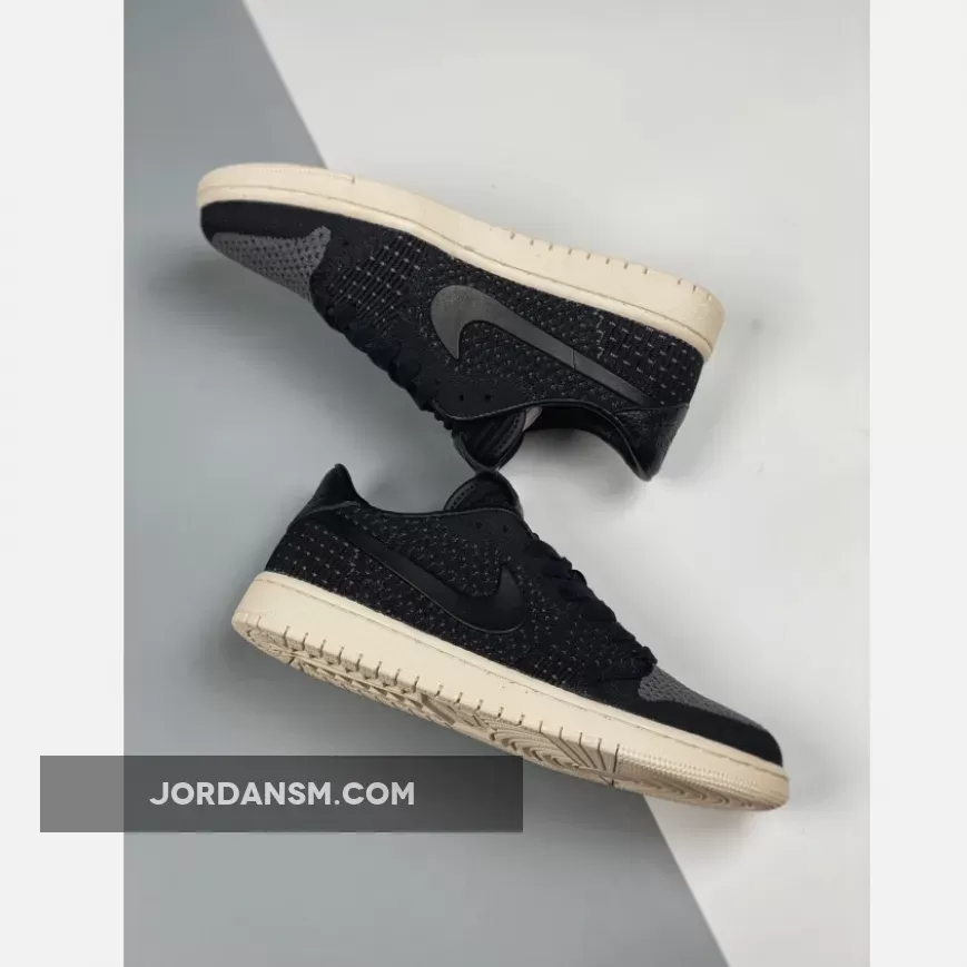 Air Jordan 1 Retro Low Flyknit Black Guava Online