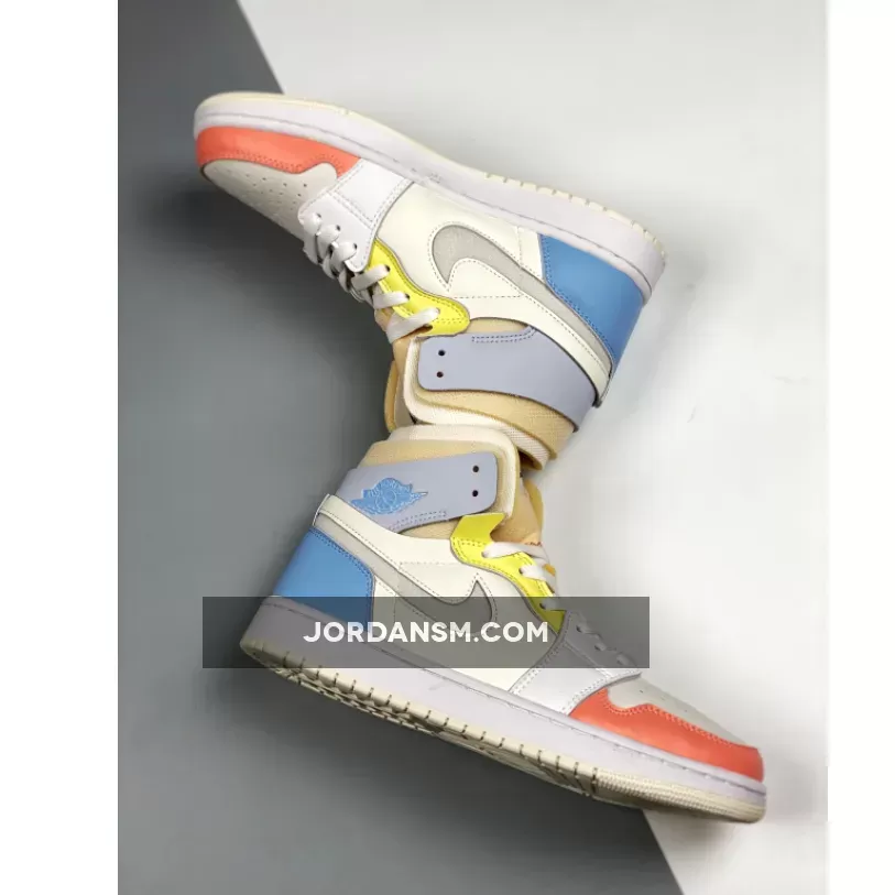 Air Jordan 1 Zoom CMFT 'To My First Coach' Sail/White-Zitron DJ6910-100 Online
