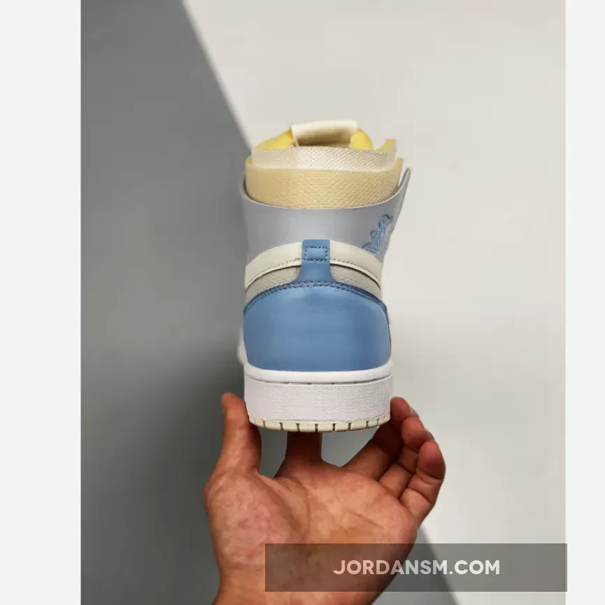 Air Jordan 1 Zoom CMFT 'To My First Coach' Sail/White-Zitron DJ6910-100 Online