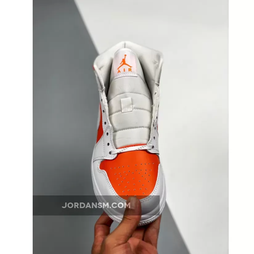 Air Jordan 1 Mid SE GS Bright Citrus/White CZ0774-800 Restock